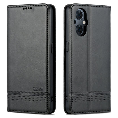 OPPO Reno8 Lite Leather Wallet Case with Card Holder & Magnetic Closure