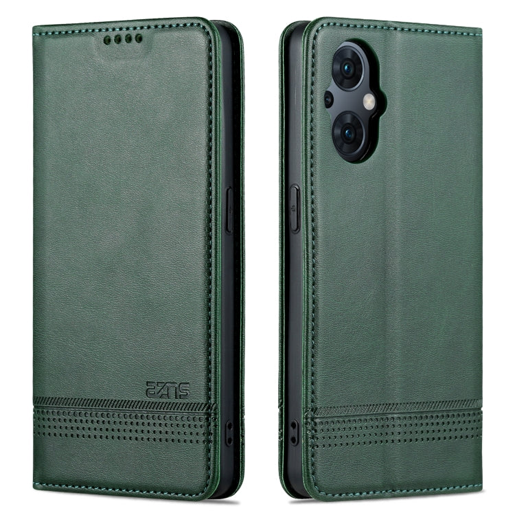 OPPO Reno8 Lite Leather Wallet Case with Card Holder & Magnetic Closure