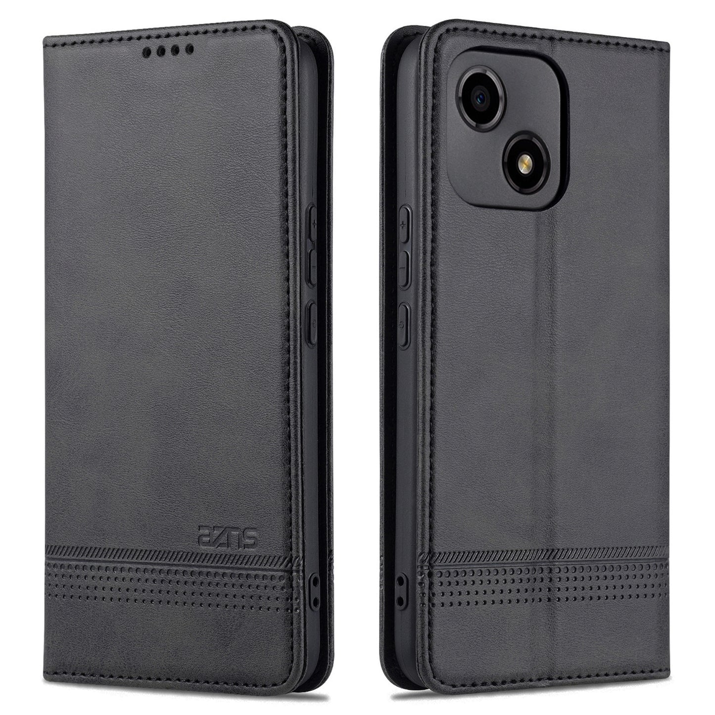 Honor Play 30 Leather Wallet Case with Card Holder & Magnetic Closure