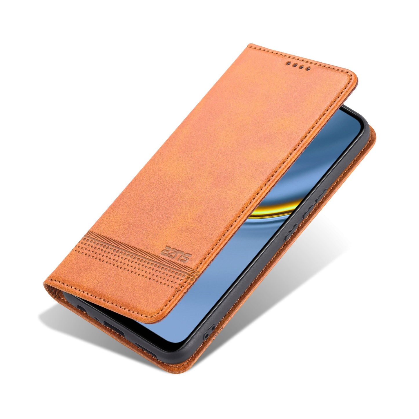 Honor Play 30 Leather Wallet Case with Card Holder & Magnetic Closure