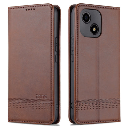 Honor Play 30 Leather Wallet Case with Card Holder & Magnetic Closure