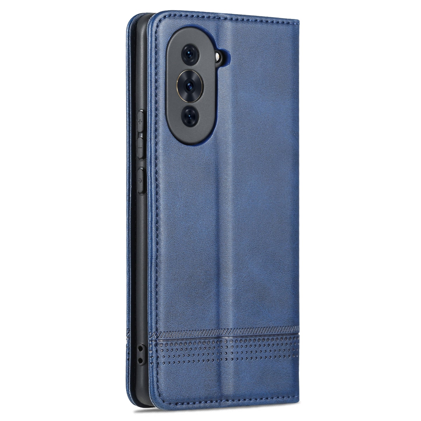 Huawei Nova 10 Leather Wallet Case with Card Holder & Magnetic Closure