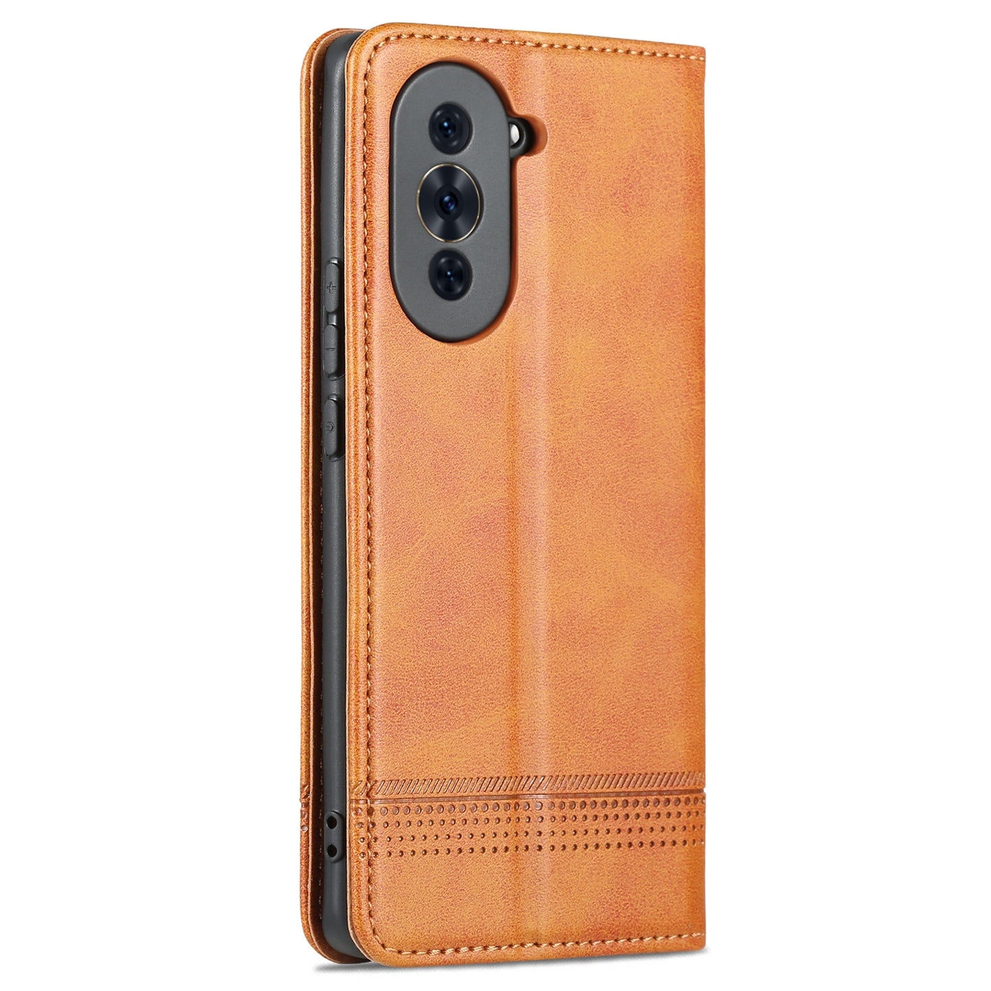 Huawei Nova 10 Leather Wallet Case with Card Holder & Magnetic Closure