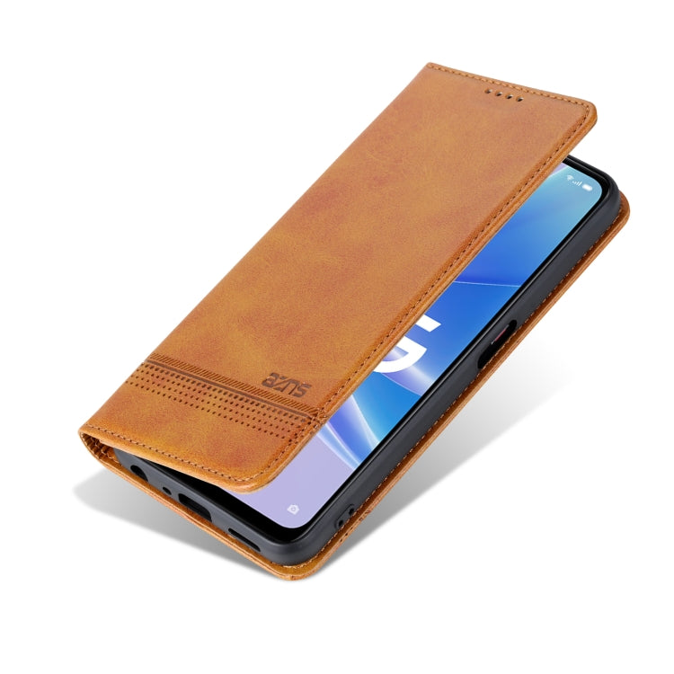 OPPO A97 5G Leather Wallet Case with Card Holder & Magnetic Closure