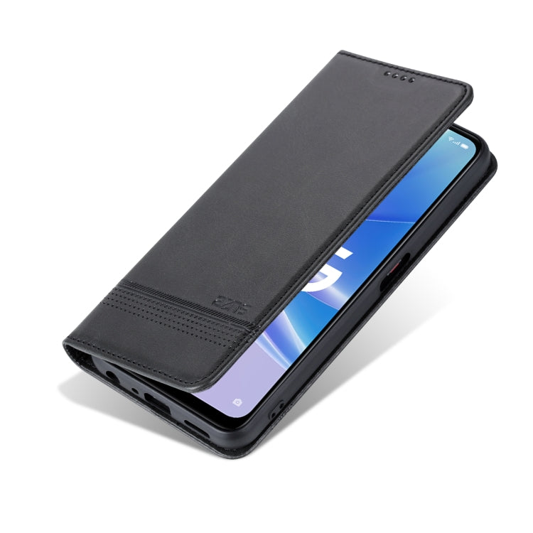 OPPO A97 5G Leather Wallet Case with Card Holder & Magnetic Closure