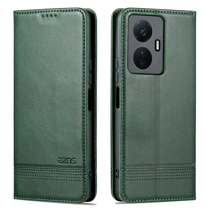 Vivo Y77e/Y77 5G Leather Wallet Case with Card Holder & Magnetic Closure