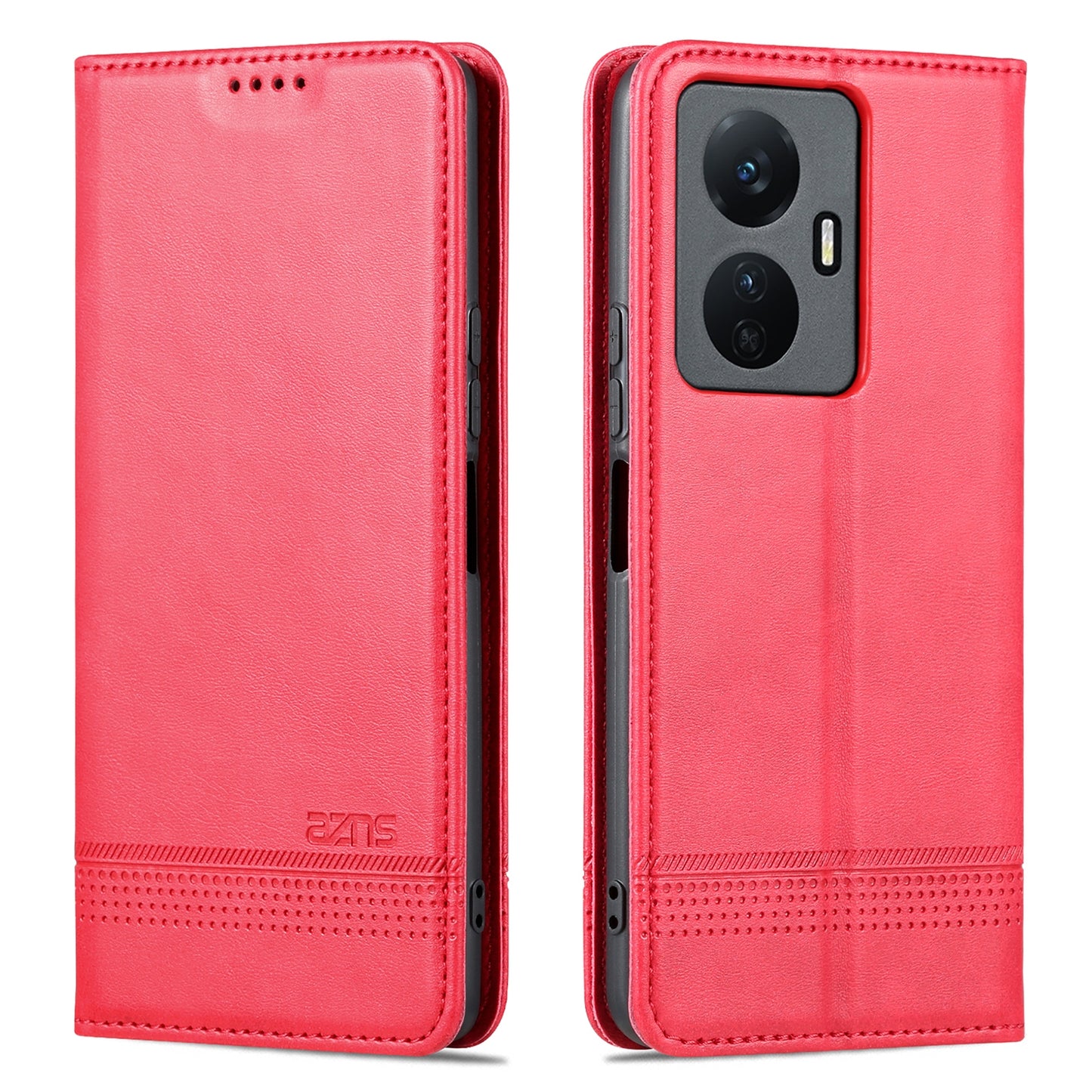 Vivo Y77e/Y77 5G Leather Wallet Case with Card Holder & Magnetic Closure