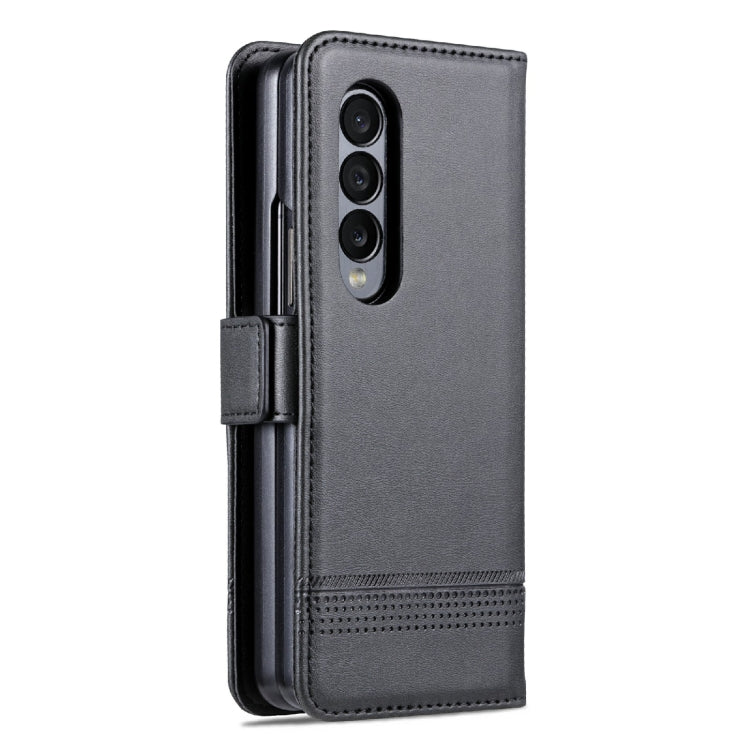 Samsung Galaxy Z Fold4 Leather Wallet Case with Card Holder & Magnetic Closure