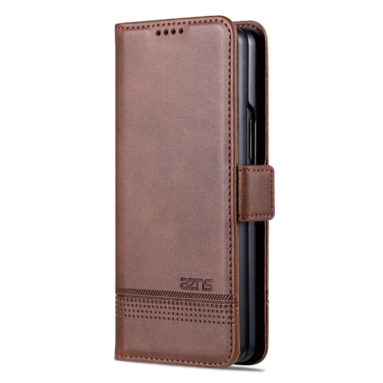 Samsung Galaxy Z Fold4 Leather Wallet Case with Card Holder & Magnetic Closure