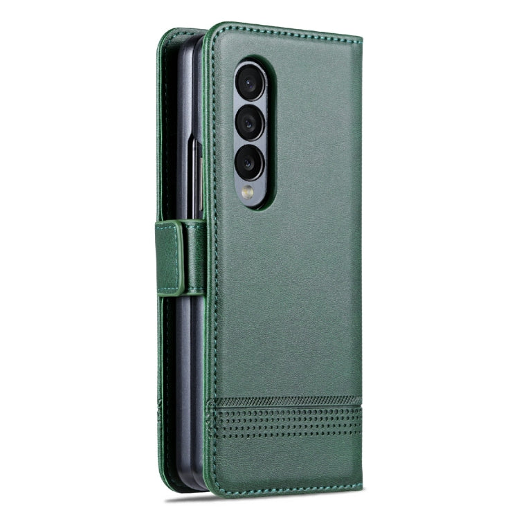 Samsung Galaxy Z Fold4 Leather Wallet Case with Card Holder & Magnetic Closure