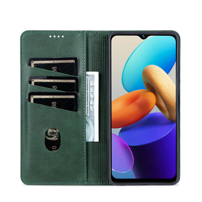 Vivo Y22/Y22s/Y35 4G Leather Wallet Case with Card Holder & Magnetic Closure