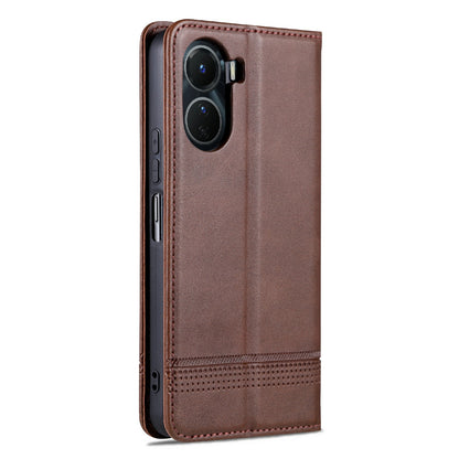 Vivo Y02s 4G/Y16 4G Leather Wallet Case with Card Holder & Magnetic Closure