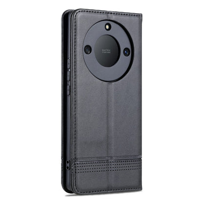 Honor X40 Leather Wallet Case with Card Holder & Magnetic Closure