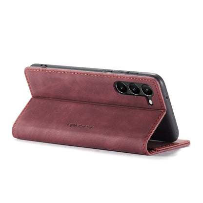 Samsung Galaxy S23 5G Leather Case - Horizontal Flip, Card Holder & Wallet, Luxurious Design