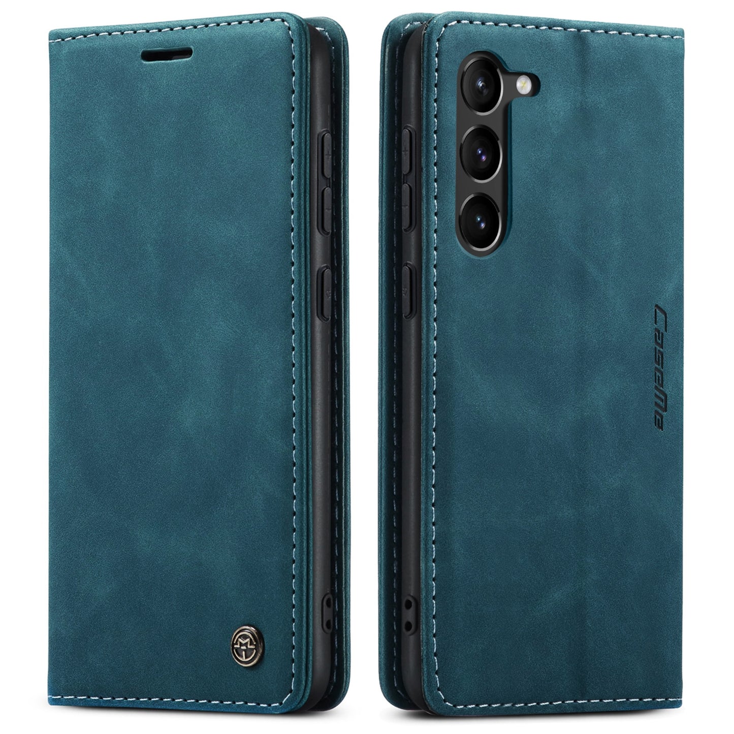 Samsung Galaxy S23 5G Leather Case - Horizontal Flip, Card Holder & Wallet, Luxurious Design