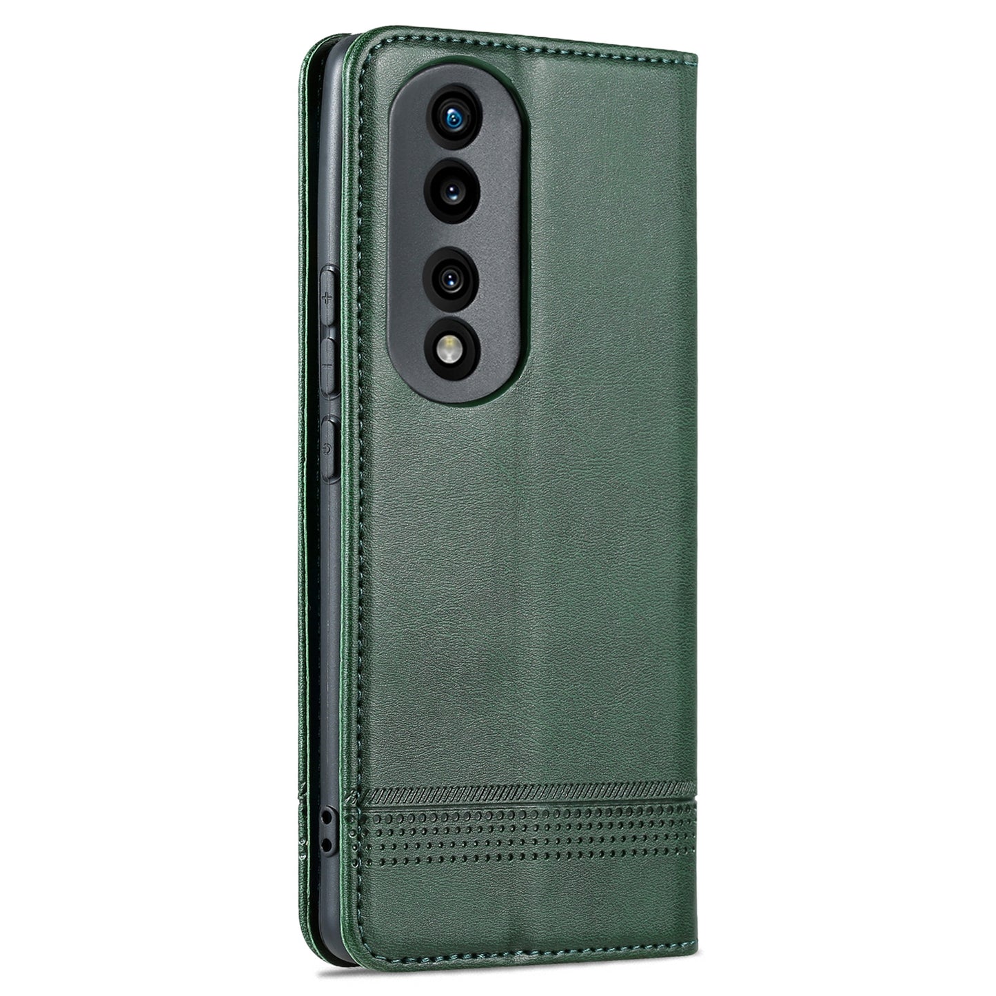 Honor 80 Pro Leather Wallet Case with Card Holder & Magnetic Closure