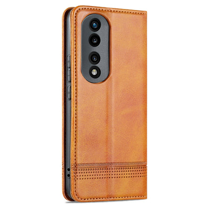 Honor 80 Pro Leather Wallet Case with Card Holder & Magnetic Closure