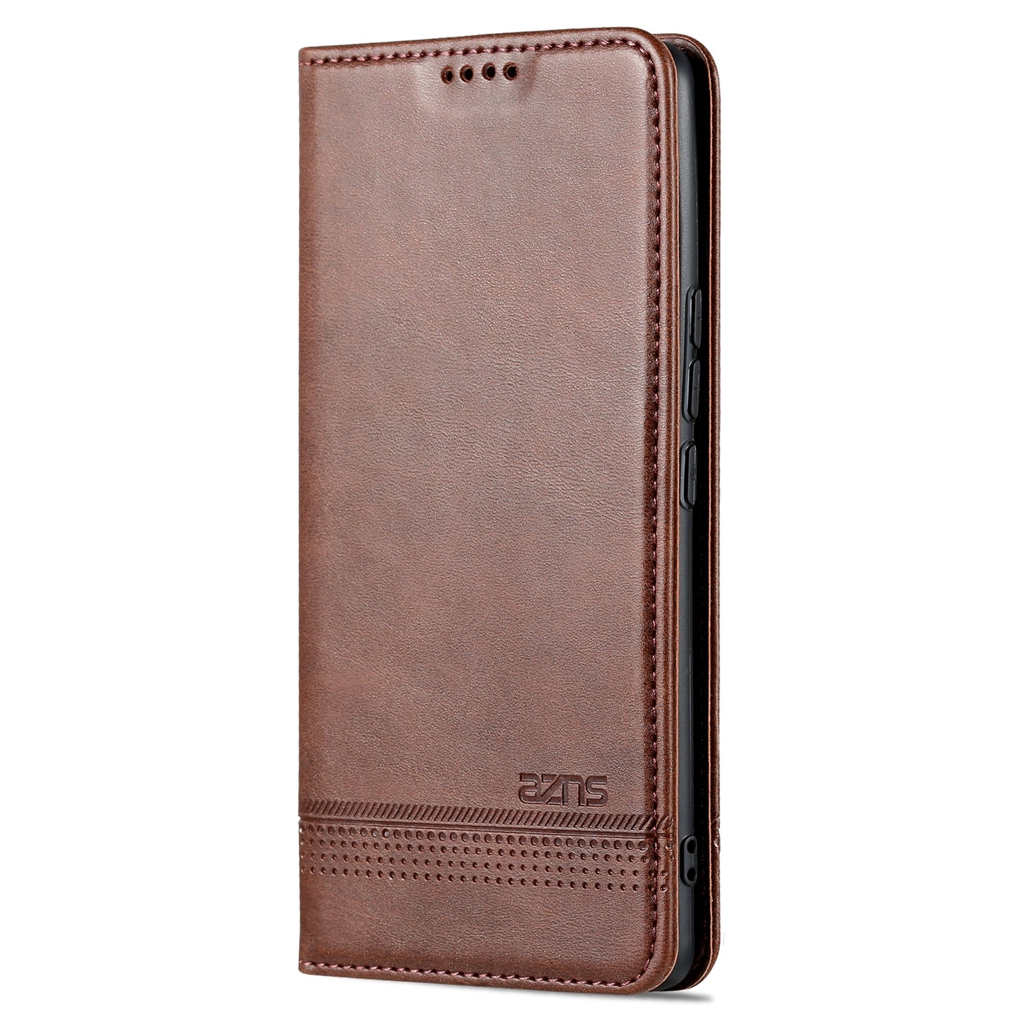 Honor 80 Leather Wallet Case with Card Holder & Magnetic Closure