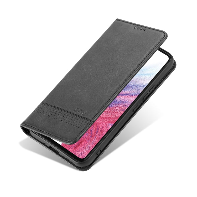 Samsung Galaxy A34 5G Leather Wallet Case with Card Holder & Magnetic Closure