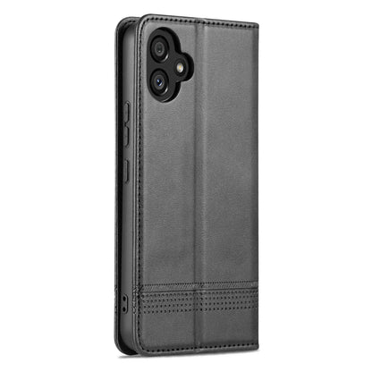 Samsung Galaxy A04e Leather Wallet Case with Card Holder & Magnetic Closure