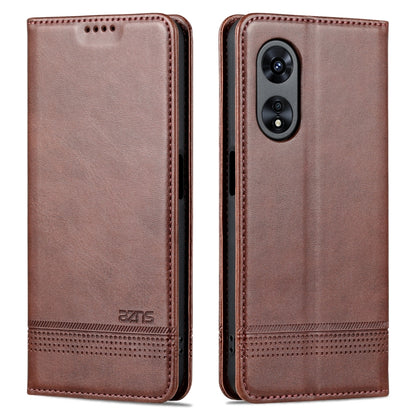 OPPO A58 5G/A58X/A78 Leather Wallet Case with Card Holder & Magnetic Closure