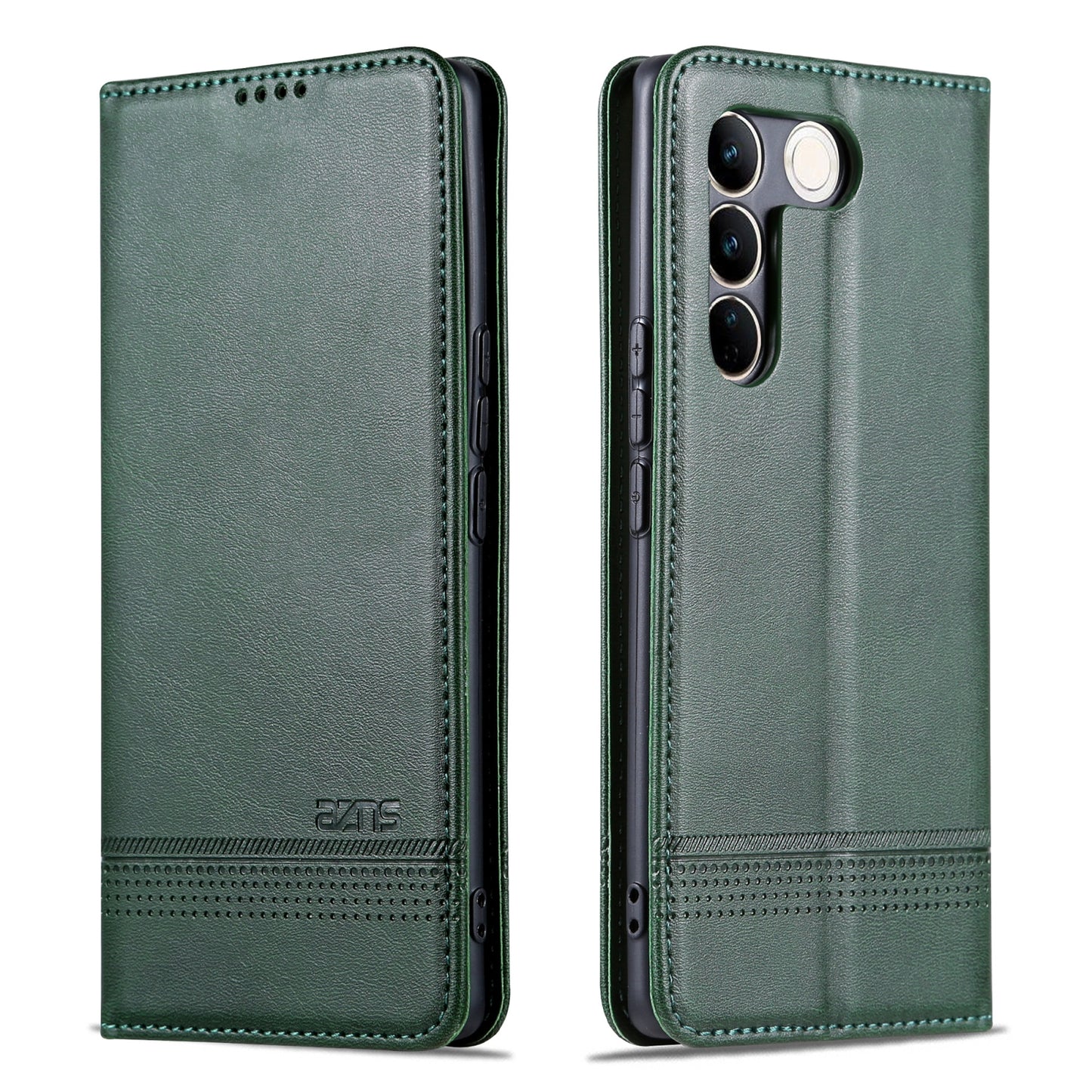 Vivo S16/S16 Pro Leather Wallet Case with Card Holder & Magnetic Closure