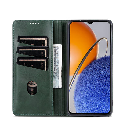 Huawei Enjoy 50z Leather Wallet Case with Card Holder & Magnetic Closure