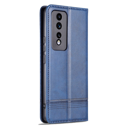 Honor 80 GT Leather Wallet Case with Card Holder & Magnetic Closure