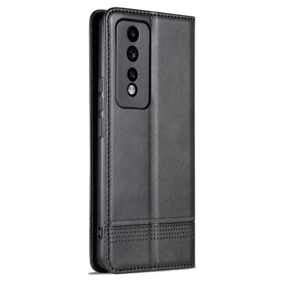 Honor 80 GT Leather Wallet Case with Card Holder & Magnetic Closure