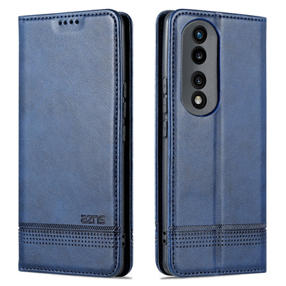 Honor 90 Leather Wallet Case with Card Holder & Magnetic Closure