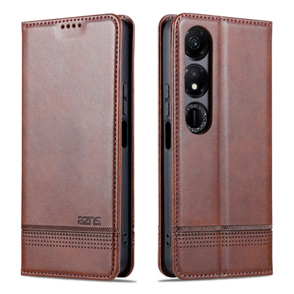 Honor Play 40 Leather Wallet Case with Card Holder & Magnetic Closure