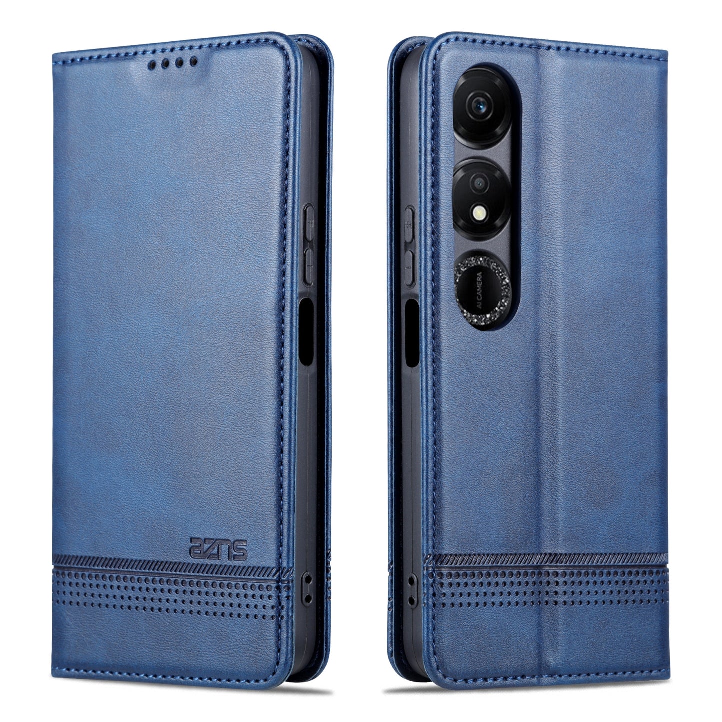 Honor Play 40 Leather Wallet Case with Card Holder & Magnetic Closure