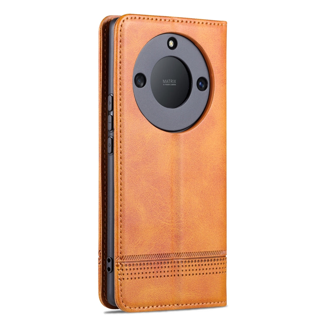 Honor X50 Leather Wallet Case with Card Holder & Magnetic Closure