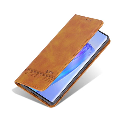 Honor X50 Leather Wallet Case with Card Holder & Magnetic Closure