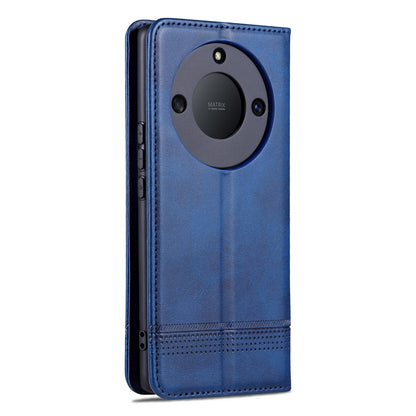 Honor X50 Leather Wallet Case with Card Holder & Magnetic Closure