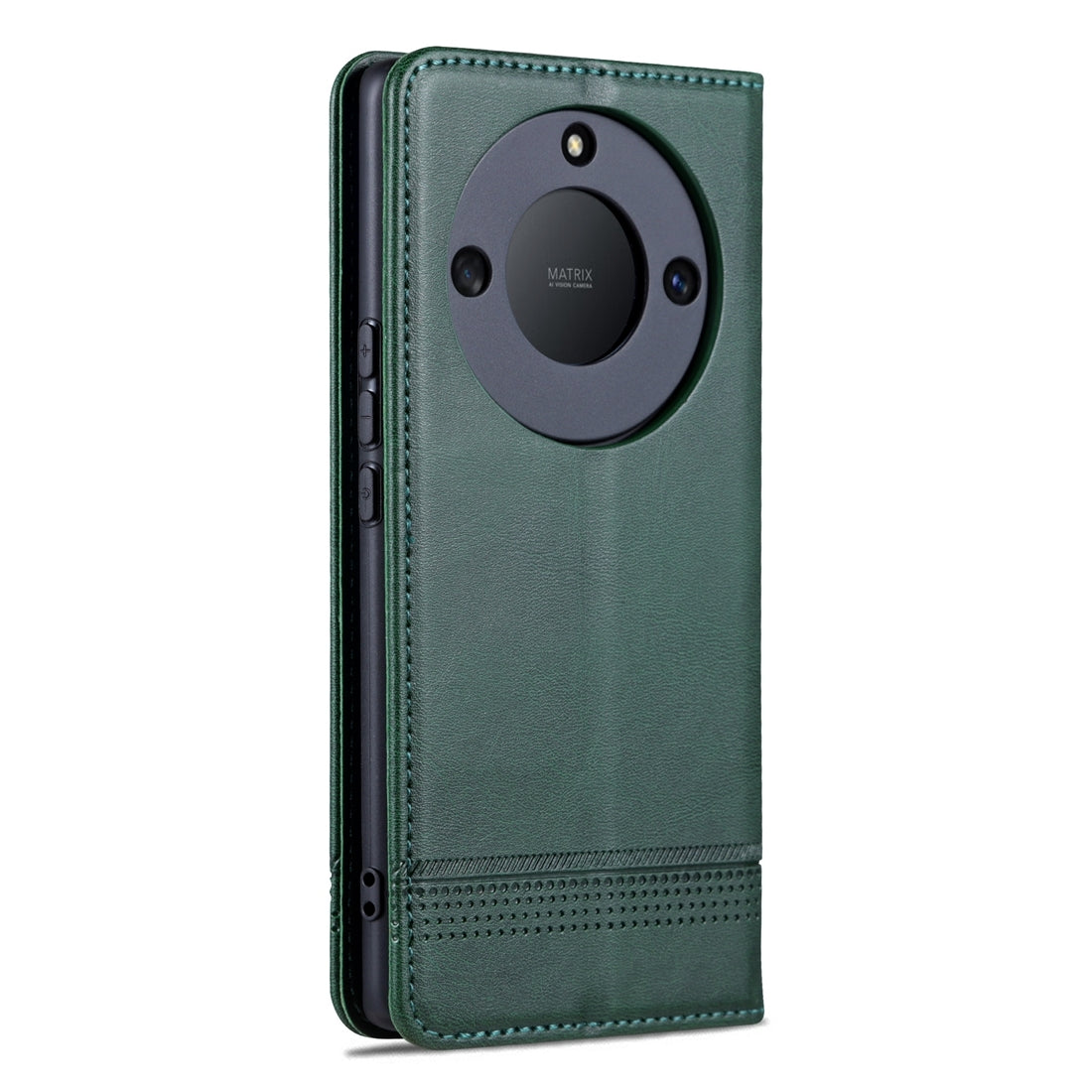 Honor X50 Leather Wallet Case with Card Holder & Magnetic Closure