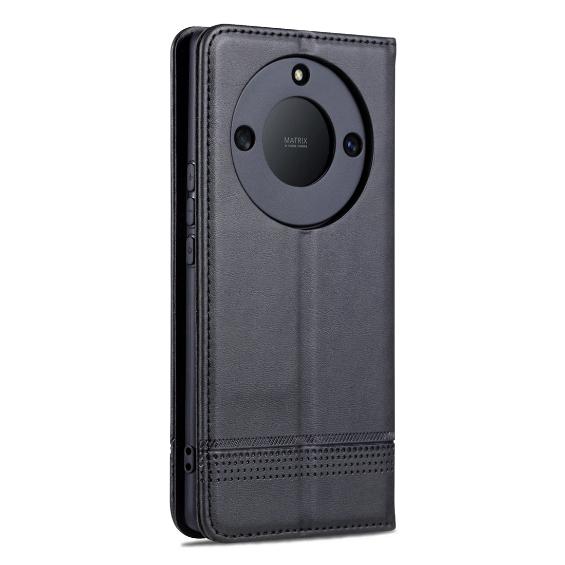 Honor X50 Leather Wallet Case with Card Holder & Magnetic Closure