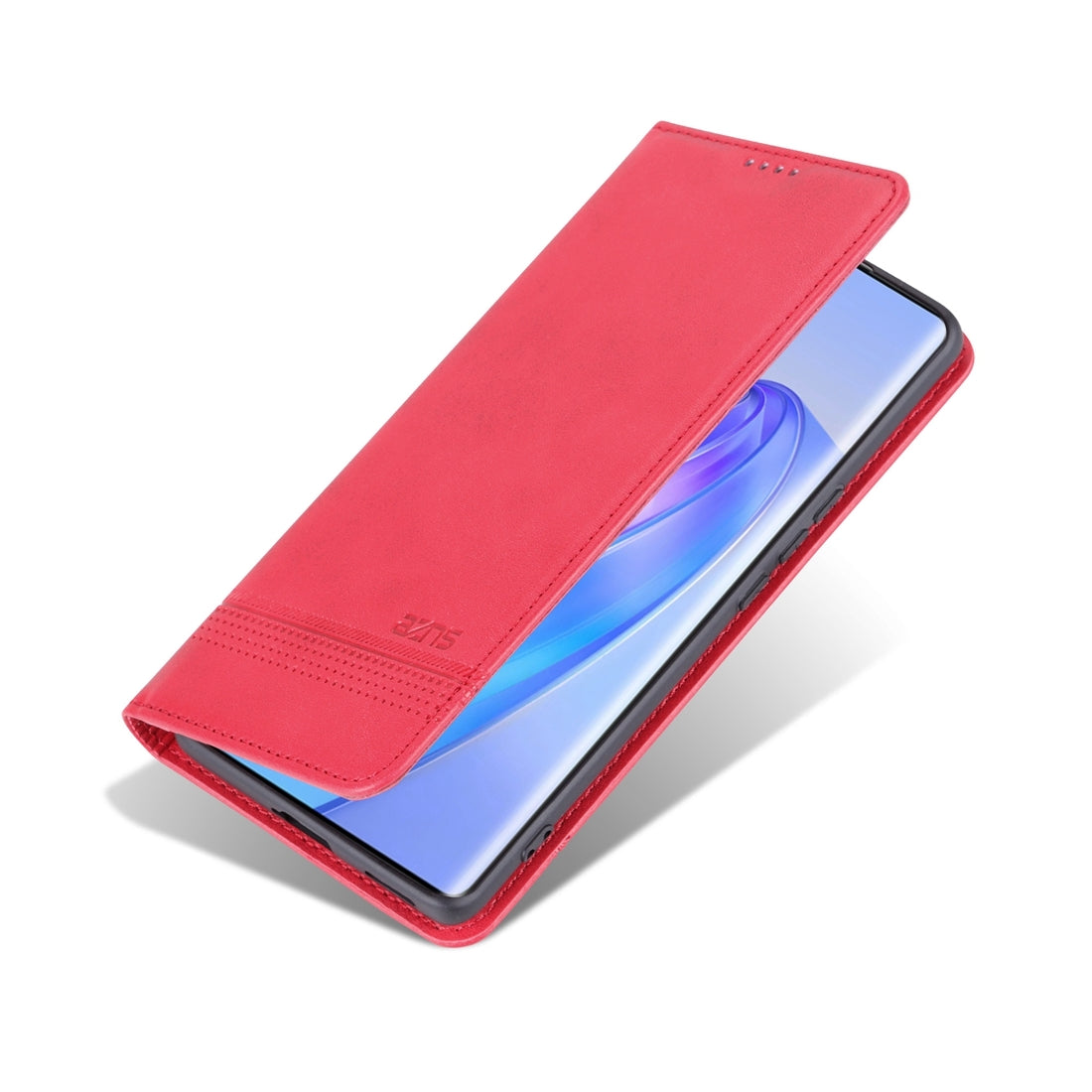 Honor X50 Leather Wallet Case with Card Holder & Magnetic Closure