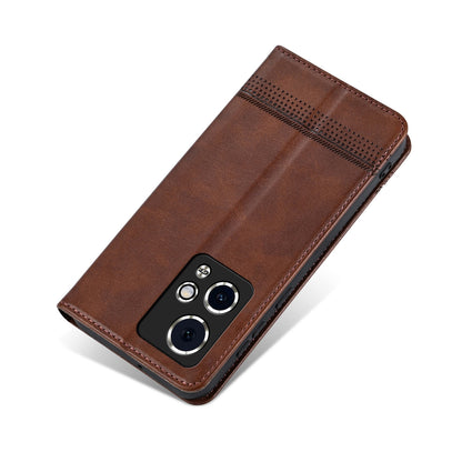 Honor 90 GT Leather Wallet Case with Card Holder & Magnetic Closure