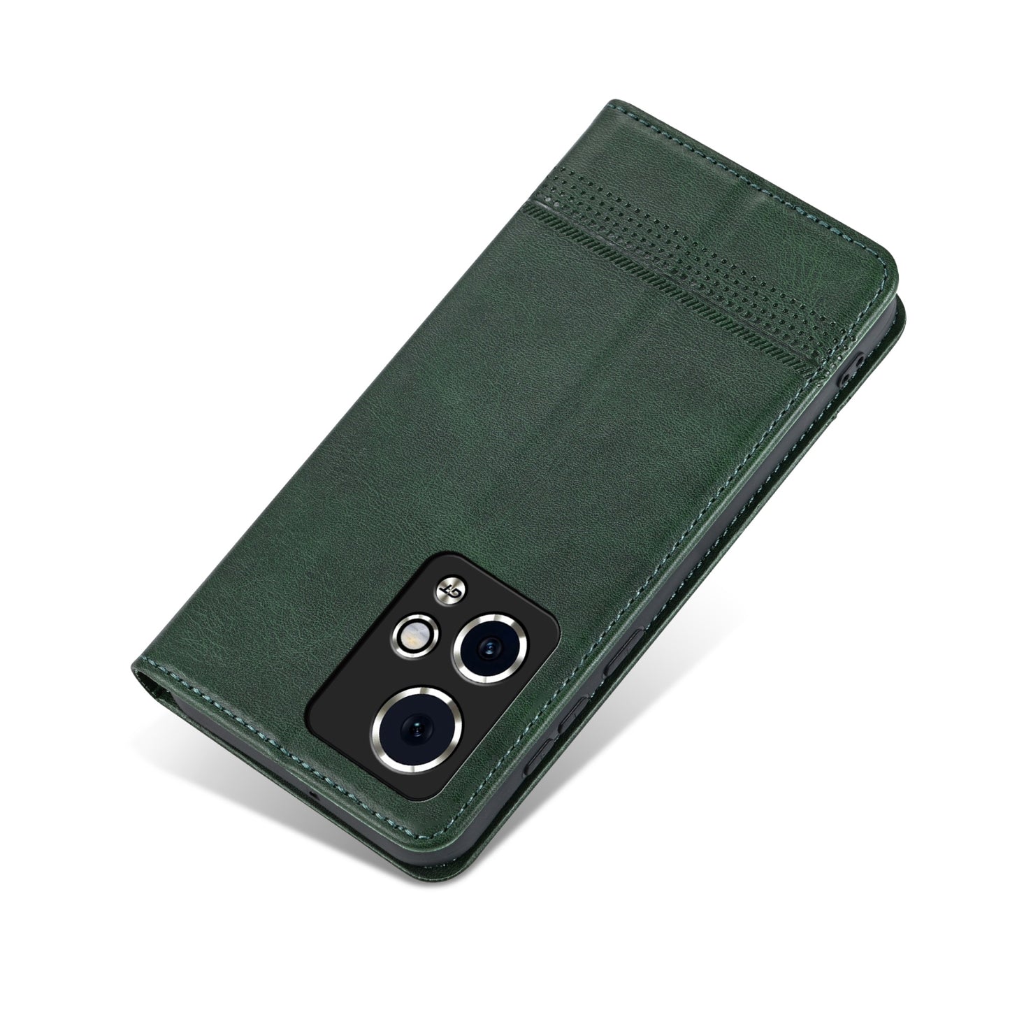 Honor 90 GT Leather Wallet Case with Card Holder & Magnetic Closure