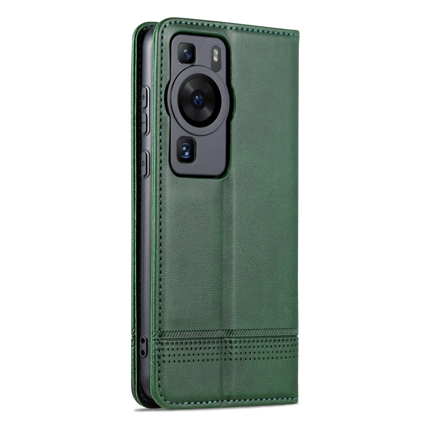 Huawei P60/P60 Pro Leather Wallet Case with Card Holder & Magnetic Closure