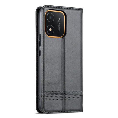 Honor X5 Leather Wallet Case with Card Holder & Magnetic Closure