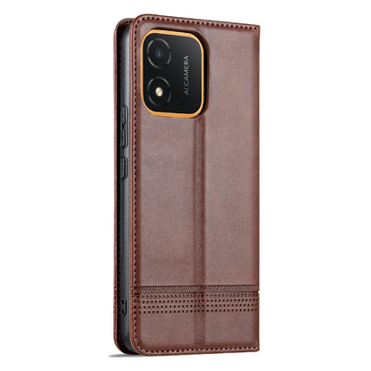 Honor X5 Leather Wallet Case with Card Holder & Magnetic Closure