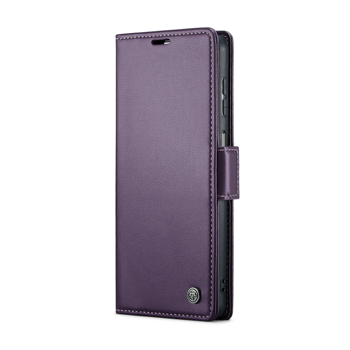 Samsung Galaxy A23 Case - RFID Anti-Theft Leather with Butterfly Buckle & Litchi Texture