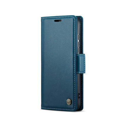 Samsung Galaxy S23 5G Case - Litchi Texture, RFID Leather Wallet Case