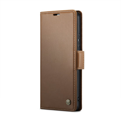 Samsung Galaxy A53 Leather Case - RFID, Wallet, Stand, Card Slot, Litchi Texture