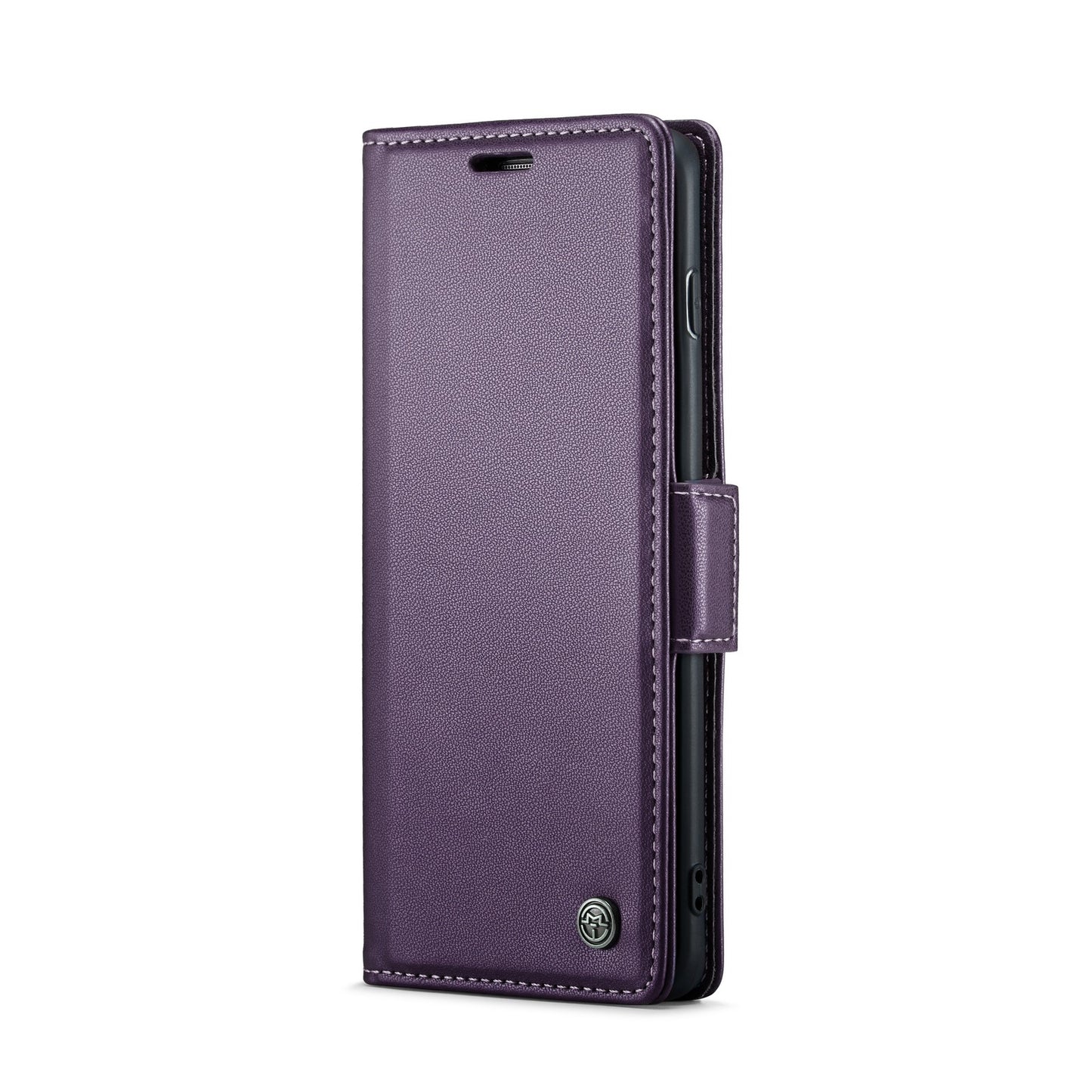 Samsung Galaxy S10+ Case - RFID Anti-Theft, Butterfly Buckle, Litchi Leather with Card Slot & Stand