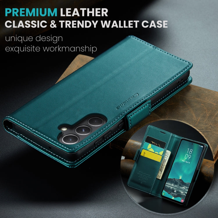 Samsung Galaxy S23 FE 5G Leather Case - RFID, Butterfly Buckle, Litchi Texture