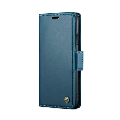 iPhone 11 Pro Max Leather Case - RFID Anti-Theft, Butterfly Buckle, Litchi Texture, Card Slot