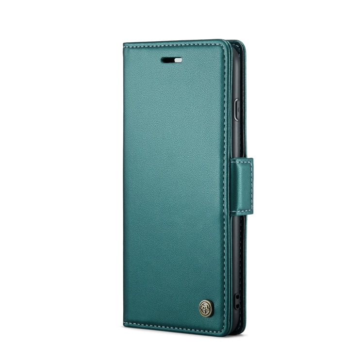 iPhone 6 Plus/7 Plus/8 Plus Leather Case - RFID Anti-Theft, Butterfly Buckle, Litchi Texture, Card Slot